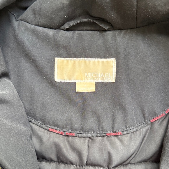 Michael Kors Down Fill Premium Heavy Down Coat with Fur Hood - Picture 2 of 4